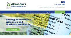 Desktop Screenshot of abrahamsshredding.com
